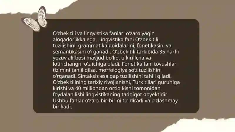 Oʻzbek tili va adabiyoti aloqadorligi 4