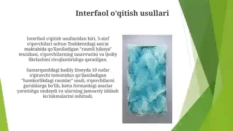 Tasviriy faoliyatga oʻrgatishning metod va usullari 4