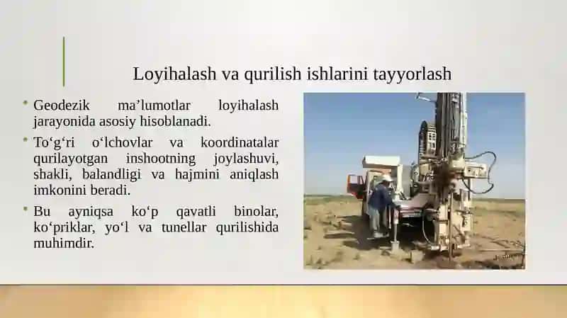 Muhandislik-geodeziya qidiruvlar maqsadi 4