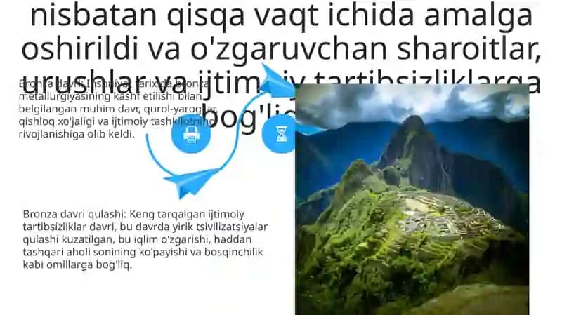 Bronza davrining oʻrni va roʻli 4