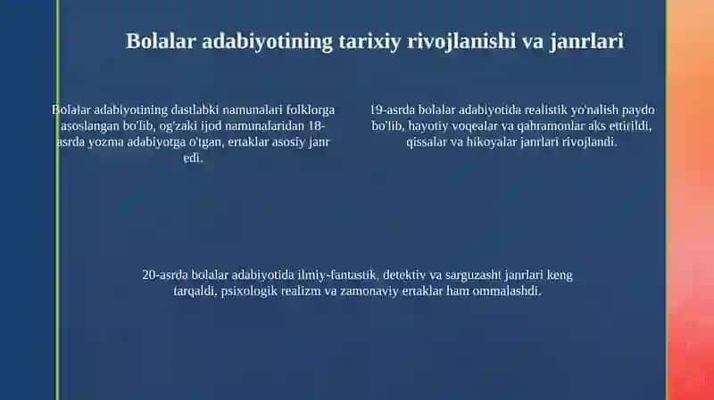 Bolalar adabiyoti 4