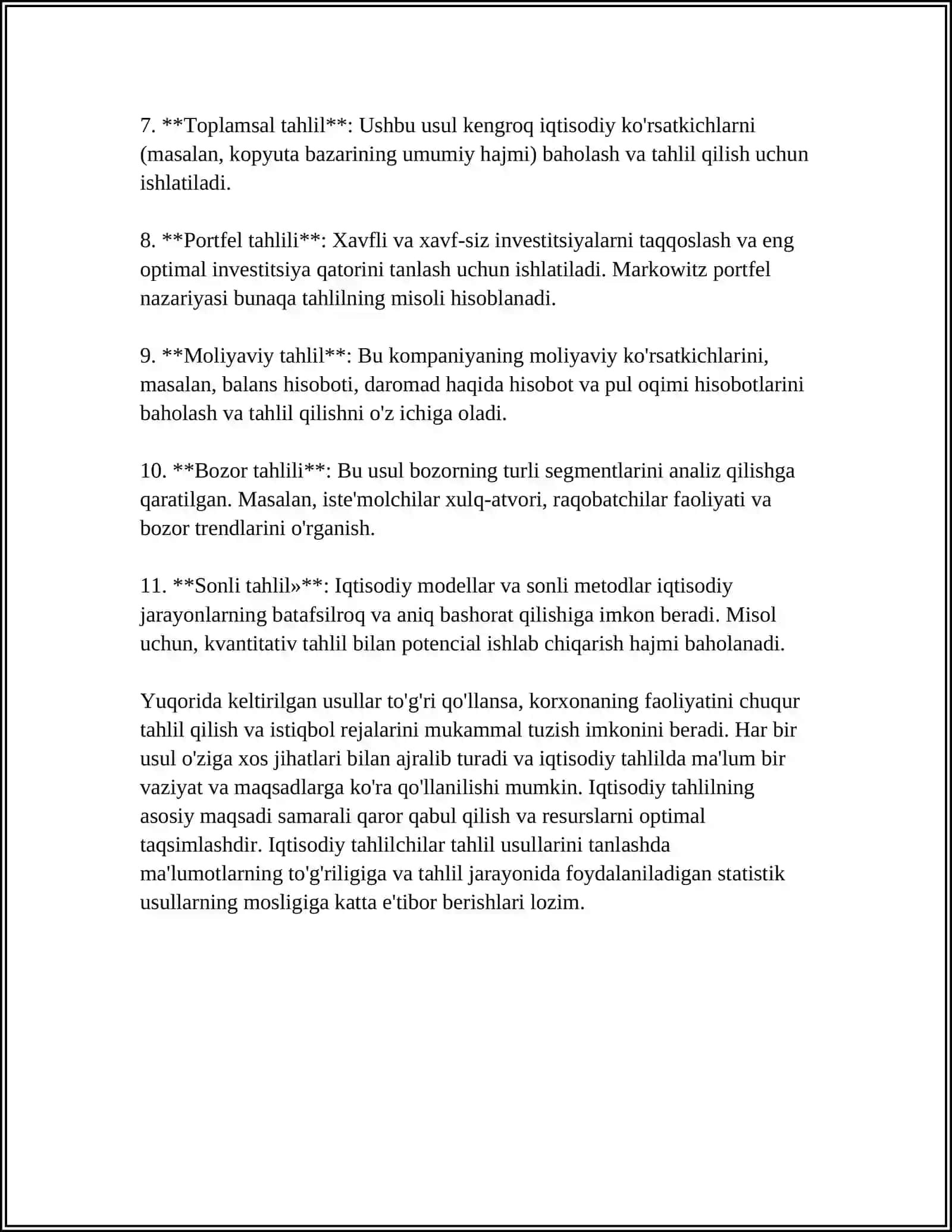IQTISODIY HODISA VA JARAYONLARNI ORGANISH USULLARI 4
