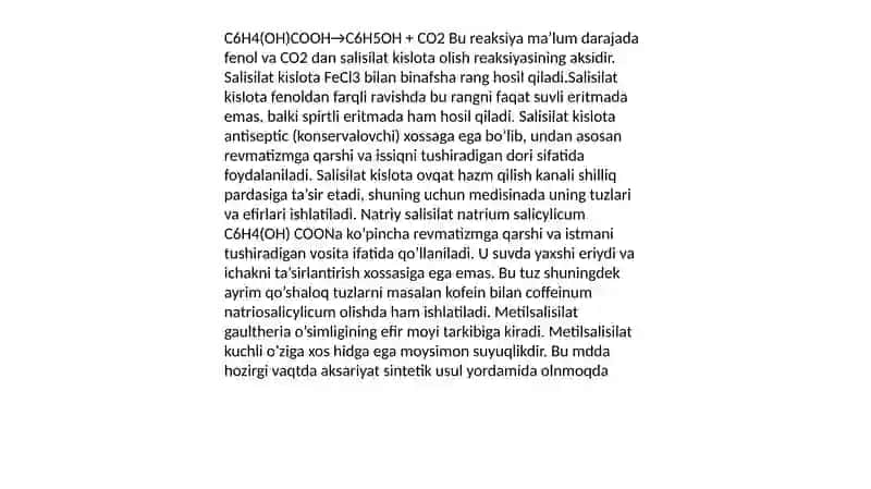 DORIVOR PREPARATLAR TARKIBIDAGI YETTI A’ZOLI ARAMATIK BIRIKMALAR. 4