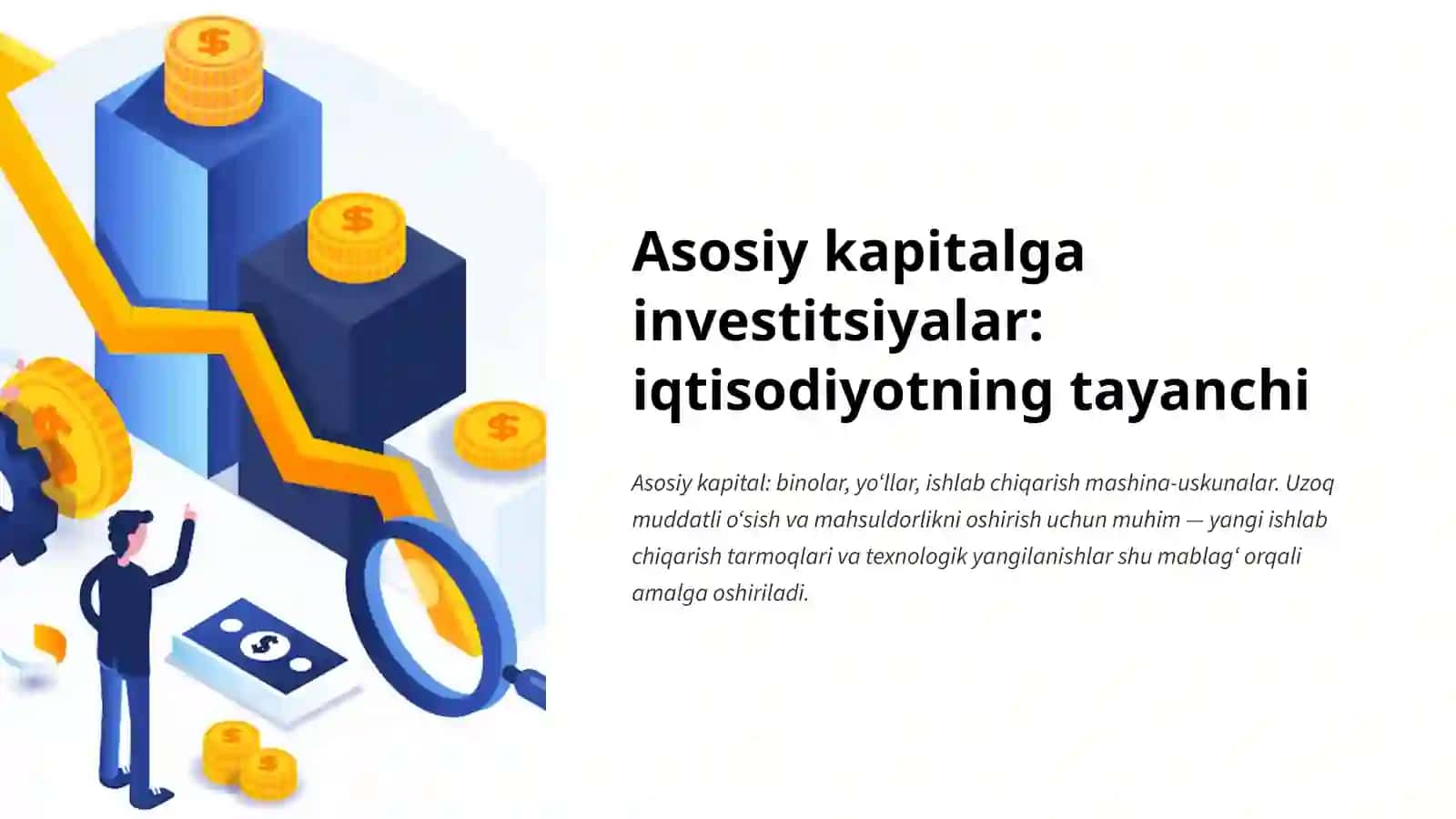 Investitsiya faolligining oʻsishi: 35 yillik muvaffaqiyat hikoyasi 4