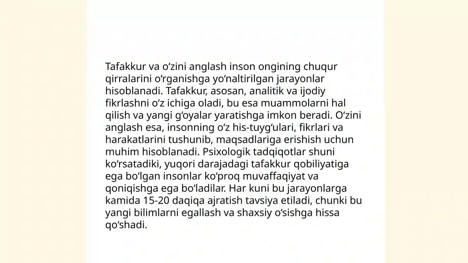 Tafakkur 4