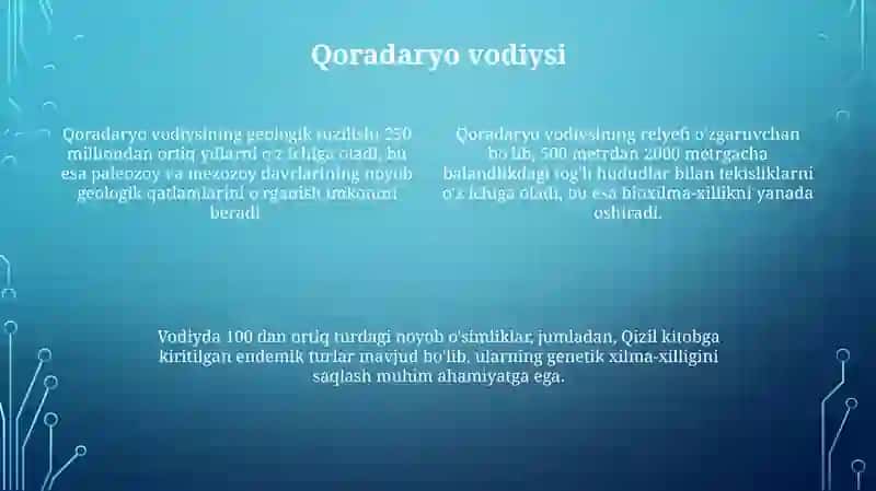 O'zbekistonda tabiat yodgorliklari 4