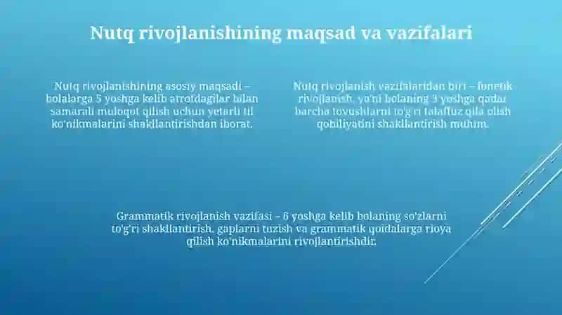 Bolalarni nutqini oʻstirishning maqsad va vazifalari 4