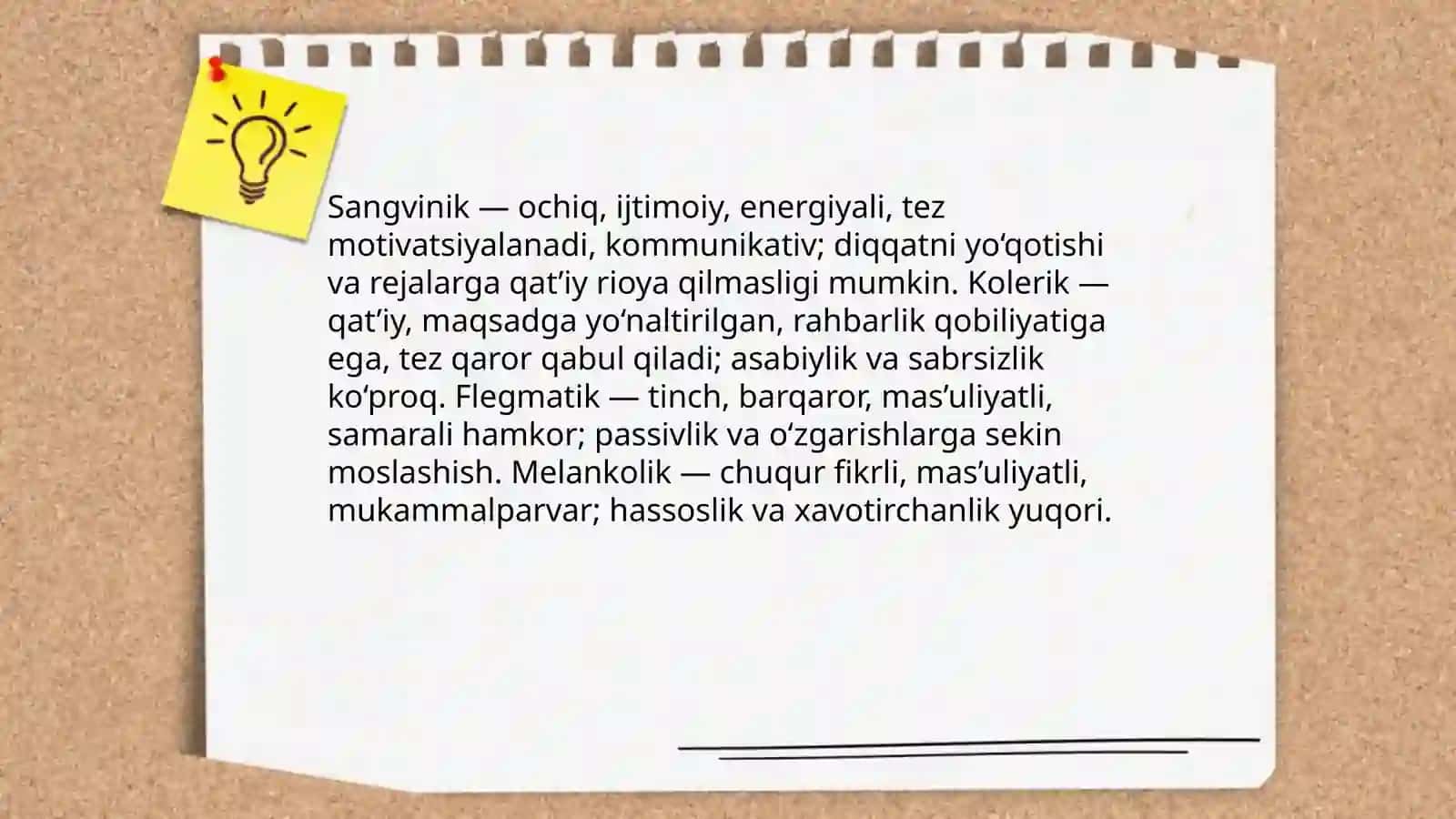 Temperament 4