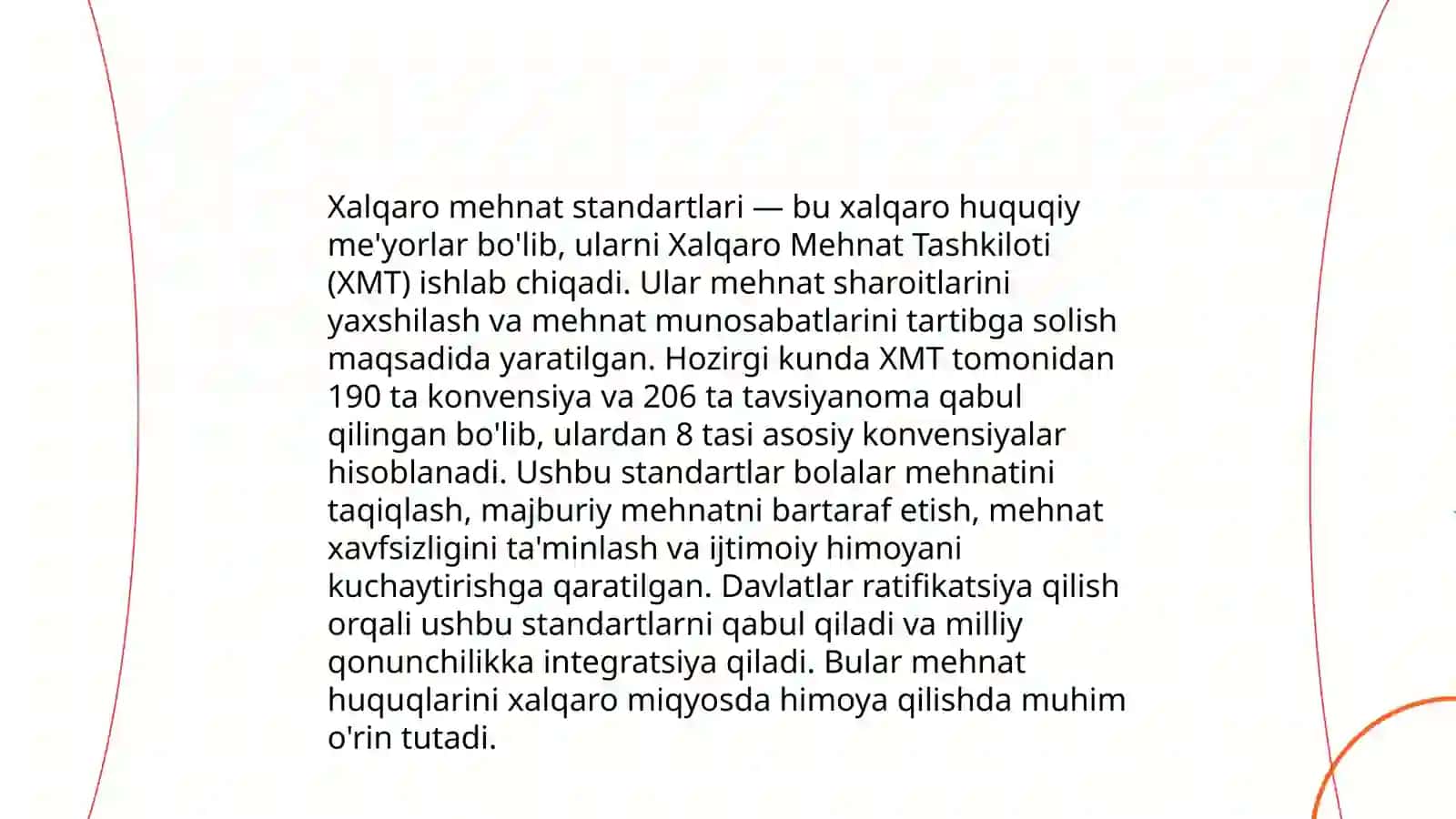 Mehnat muhofazasini ta'minlashga oid xalqaro tajriva va izlanishlar tahlili 4