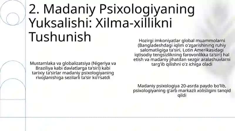Psixolog kasbining shakllanish tarixi va bugungi imkoniyatlari 4