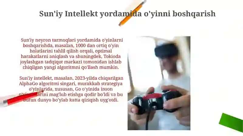 Sun'iy Intellekt Yordamida O'yinni Boshqarish 4