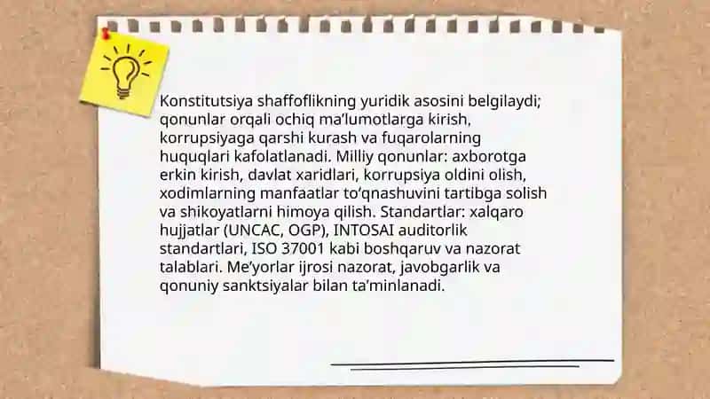Tashkilotlarda shaffoflik va ochiqlik tamoyillari 4