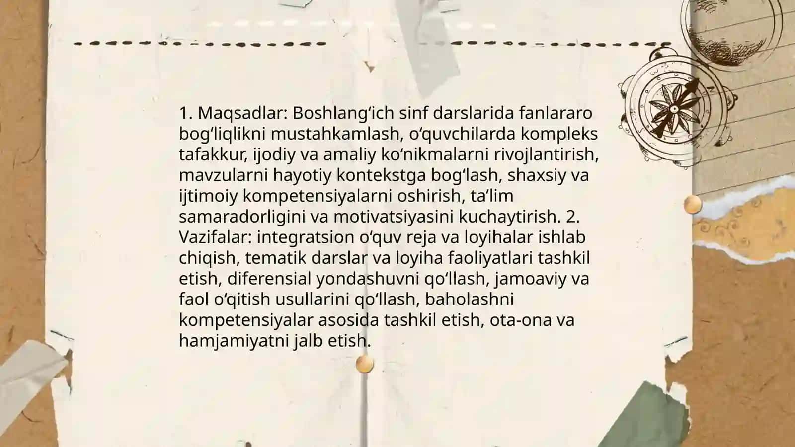 Boshlanĝicg sinf darslarida integratsion yondashuv 4