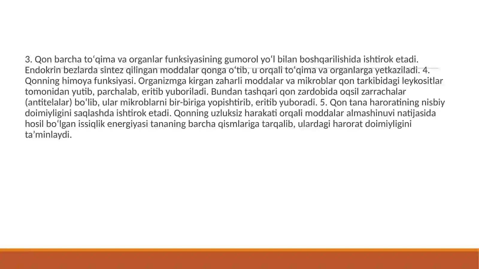 Qontizimining yoshga doir fiziologiyasi va gigiyenasi 4
