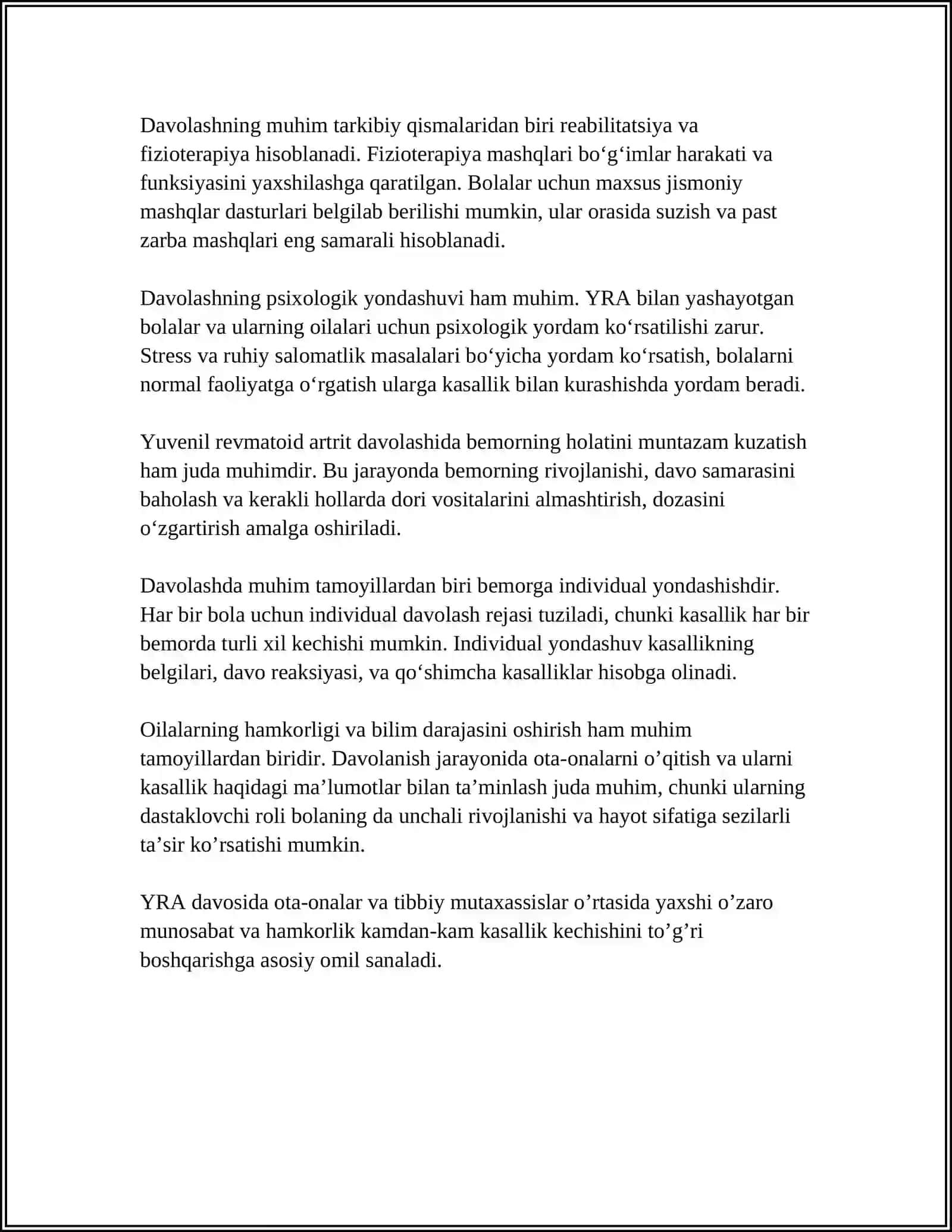 YUVENIL REVMATOID ARTRIT.DAVOLASH 4