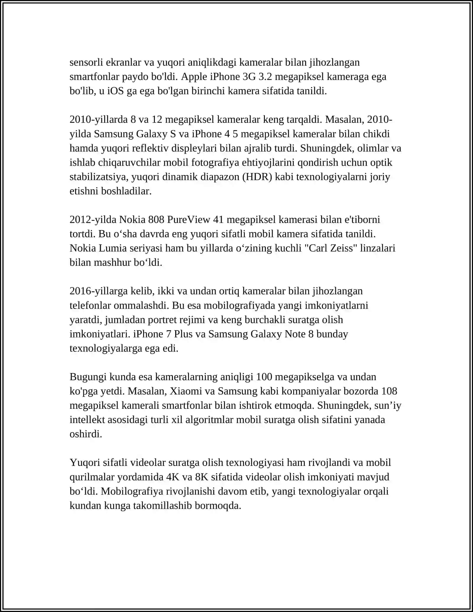 MOBILOGRAFIYA HAQIDA 4