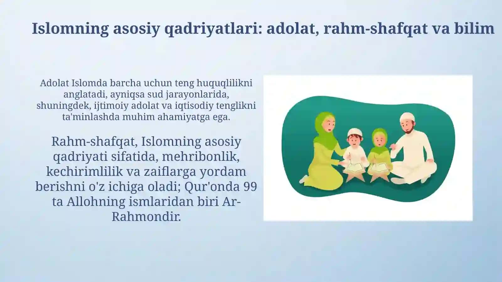 Islom qadriyatlari va maʼrifatning hozirgi davrdagi ahamiyati 4