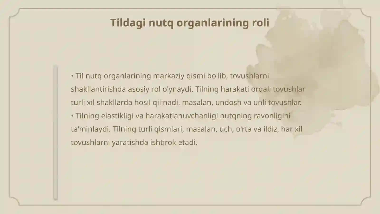 Nutq organlari va ularning vazifalari 4