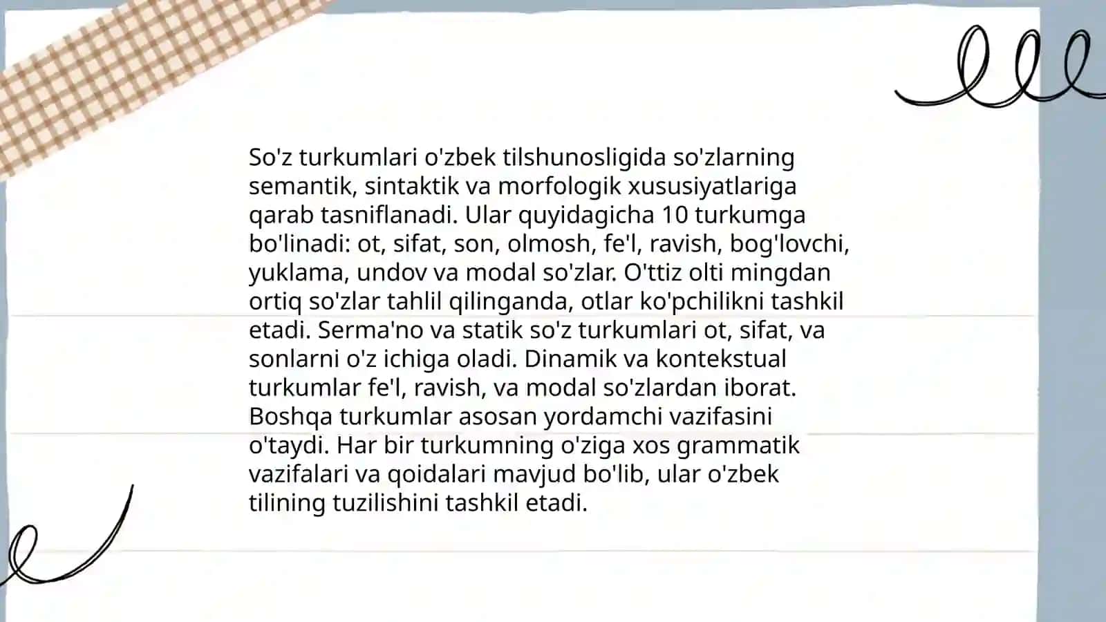 Morfologiya va uning o'rganish obyekti 4