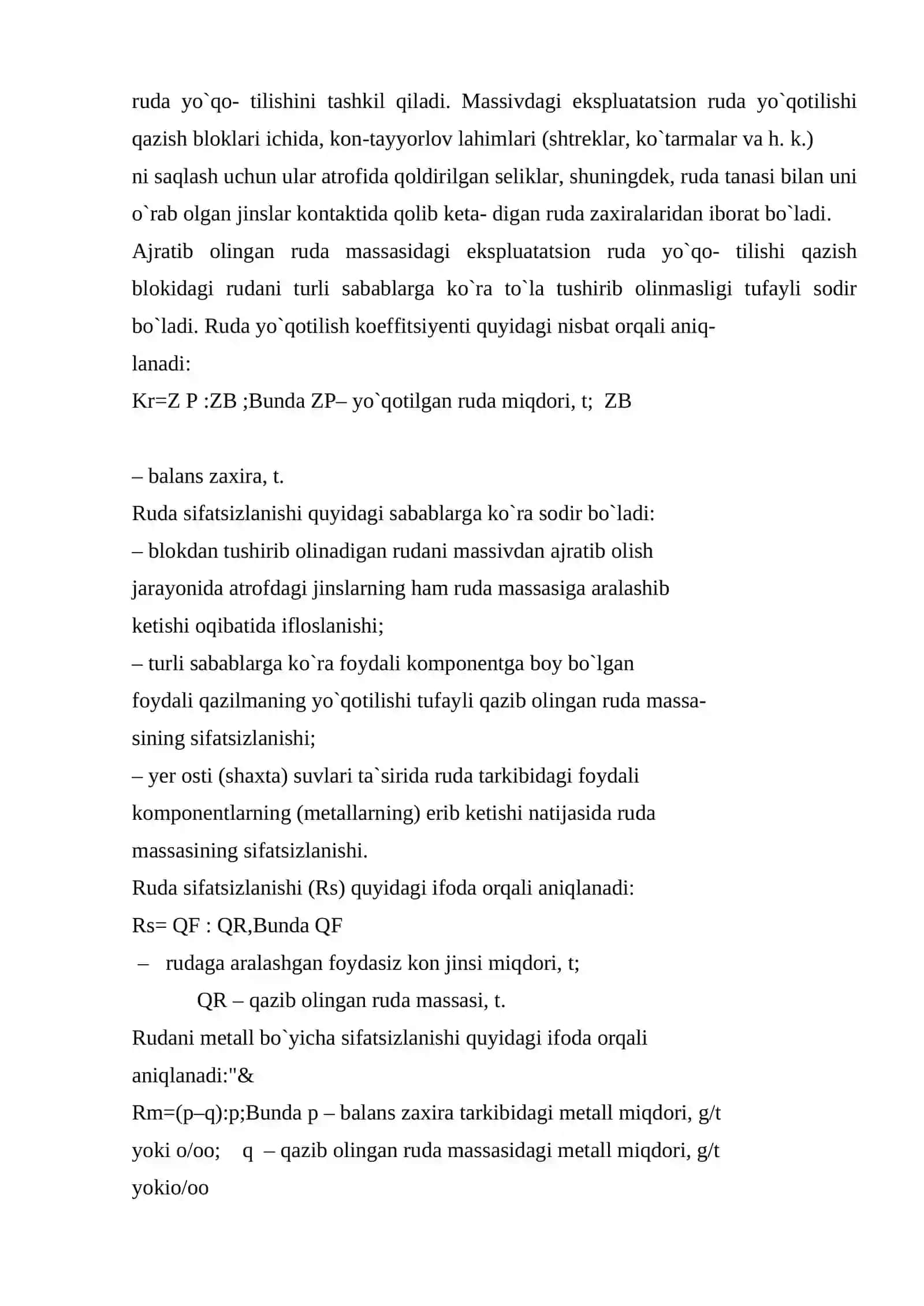 Ruda konlarini ochish usullari 4