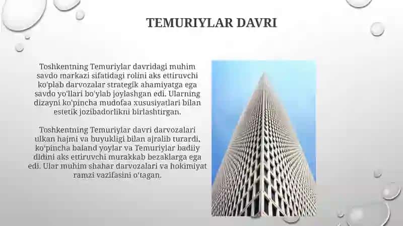 Toshkent darvozalari arxitekturasi tarixi 4