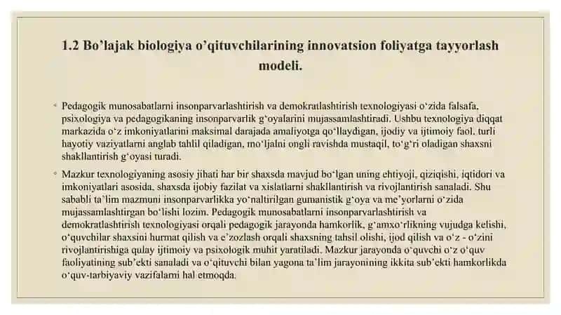 Ta’lim jarayonida demokratlashtirish texnologiyasidan foydalanish 4