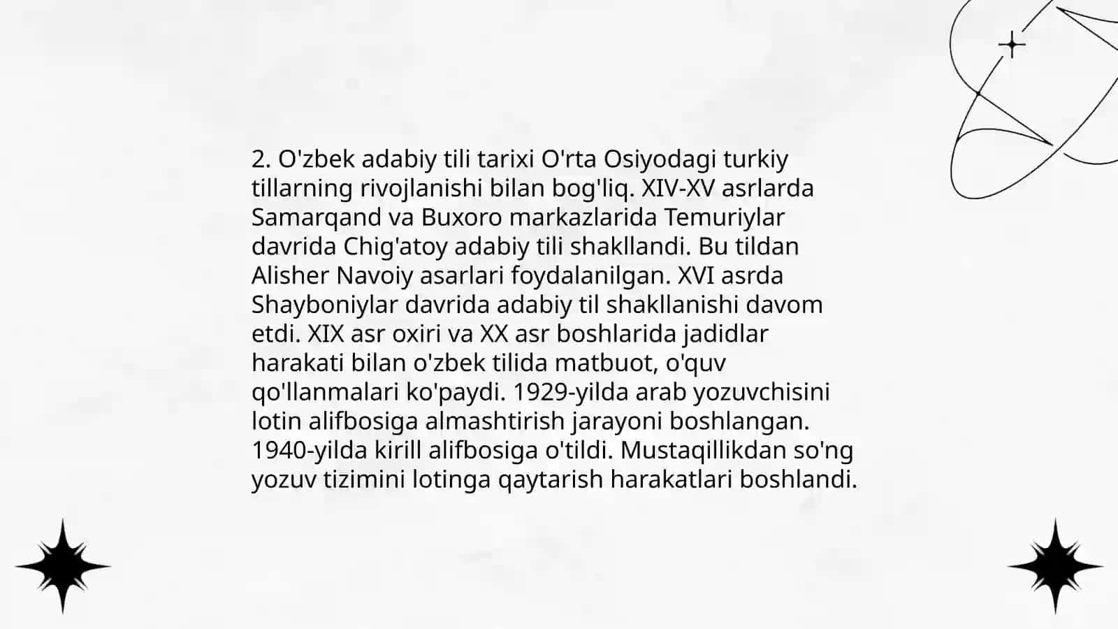 O'zbek adabiy til me'yorlari 4