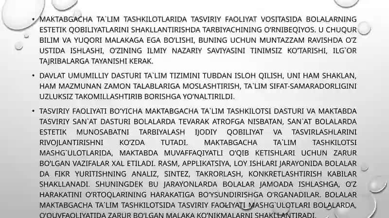 Maktabgacha yoshdagi bolalarning tasviriy qobilyatlarining rivojlantirishning ahamiyati 4