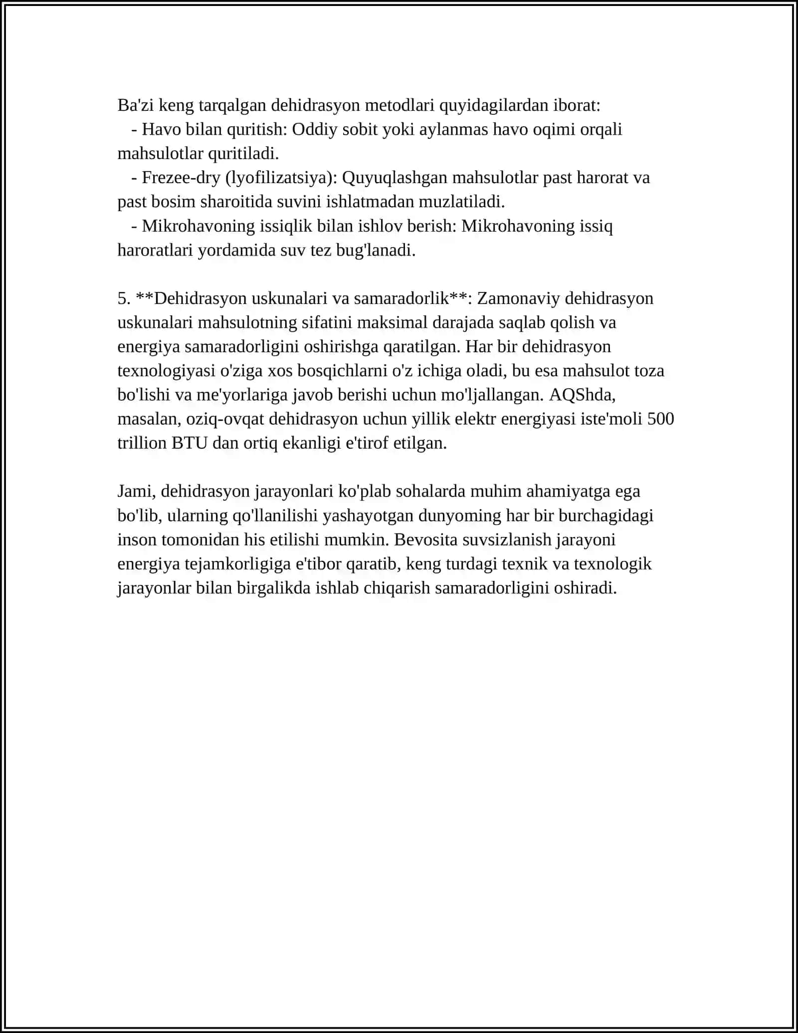 NEFT VA TABBIY GAZ XOMASHYOLARNING QAYTA ISHLASHDA DEGIDRIDLASH, GIDRIDLASH, ALKINLASH, SIKLIZATSIYA, IZOMERLASH, NITROLASH, SULFOLASH, OKSIDLASH JARAYONI 4