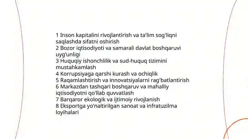Yangi O’zbekistonning taraqqiyot strategiyasi “ kitobida rivojlanish modeli va Uchinchi renessans” tushunchalari 4
