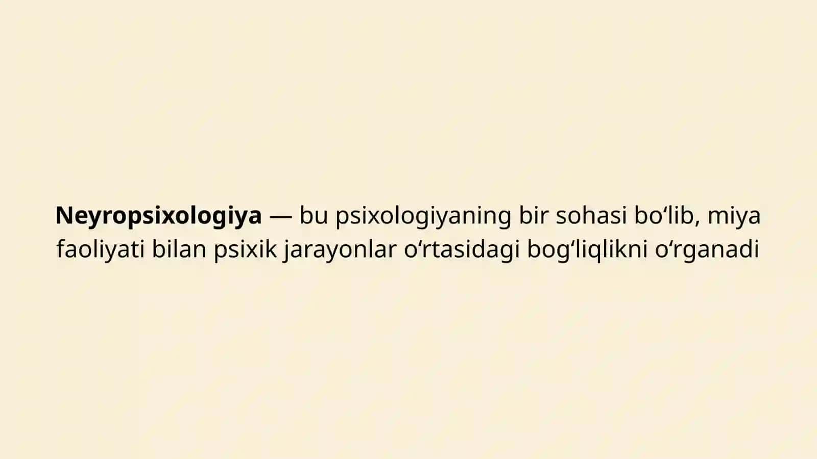 Neyropsixologiya va uning rivojlanish tarixi 4