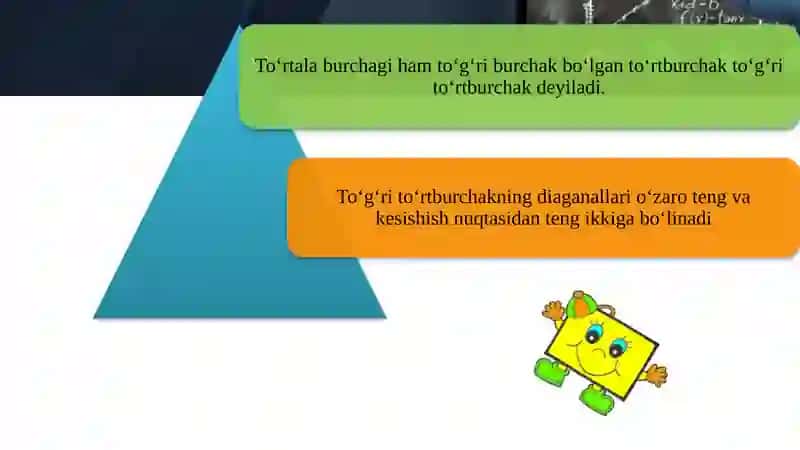 Ko‘pburchaklarbilantanishtirish 4