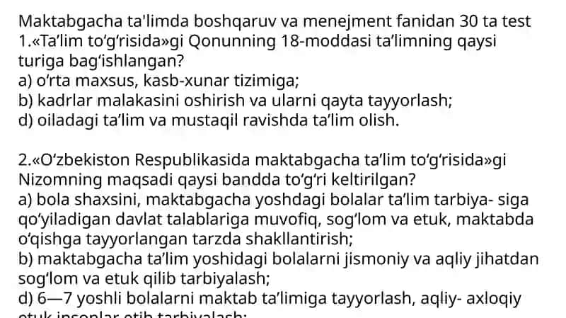 Maktabgacha ta'lim tashkiloti 4