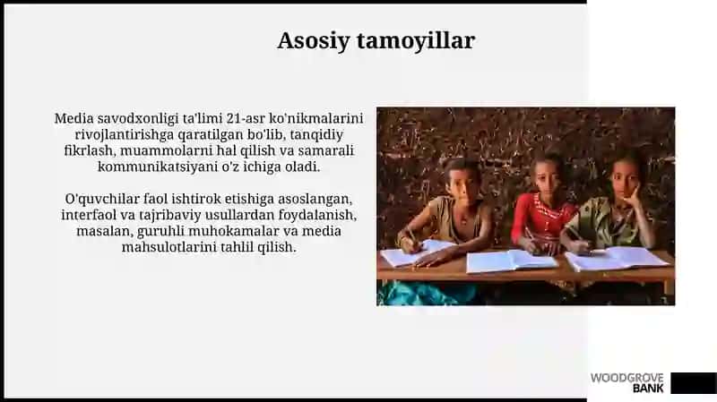 Rivojlangan davlatlar mediata'limi modeli 4