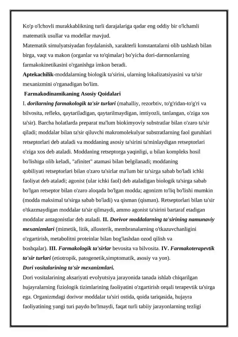 FARMAKOGENETIKA FARMAKOKINETIKA VA FARMAKODINAMIKA GENETIK POLIMORFIZM 4