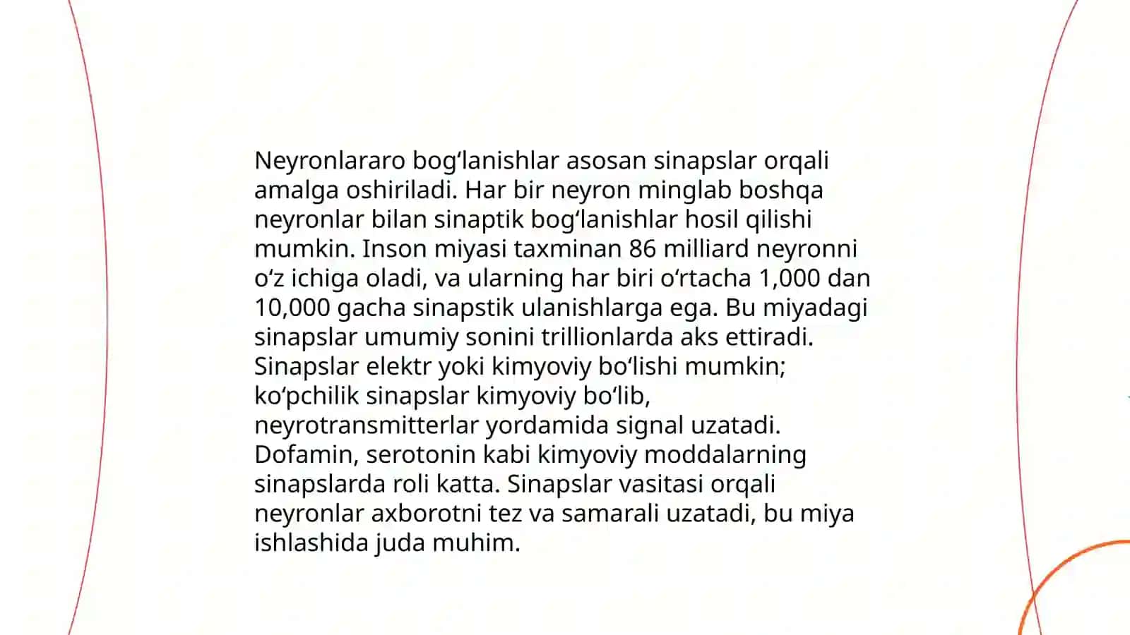 Markaziy nerv tizimi fiziologiyasi 4
