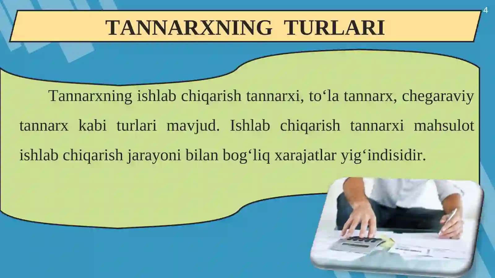 amaliy ish iqtisodiyot 4