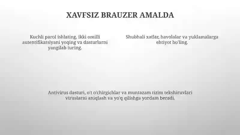 Kompyuter viruslari va virusdan himoyalanish usullari 4