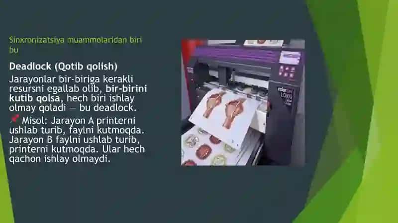 O'zaro ta'sir va sinxronizatsiya 4