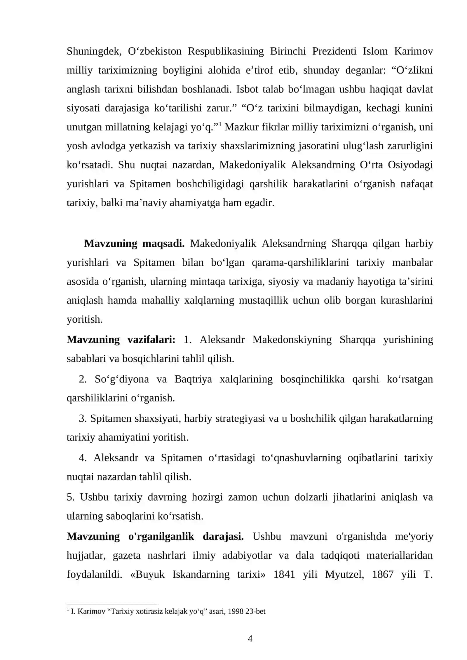 Makedoniyalik Aleksandrning harbiy yurishlari. Aleksandr va Spitamen 4