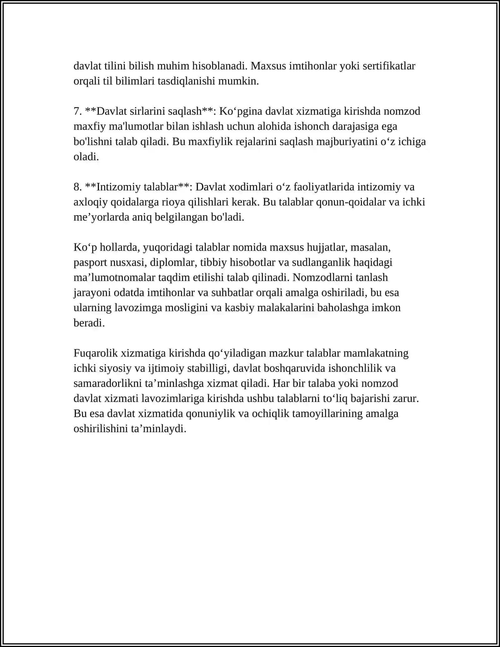 FRANSIYA DAVLAT FUQAROLIK XIZMATI TO'G'RISIDA 4