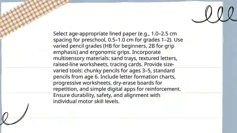 Material selection for writing in teaching young learners 4