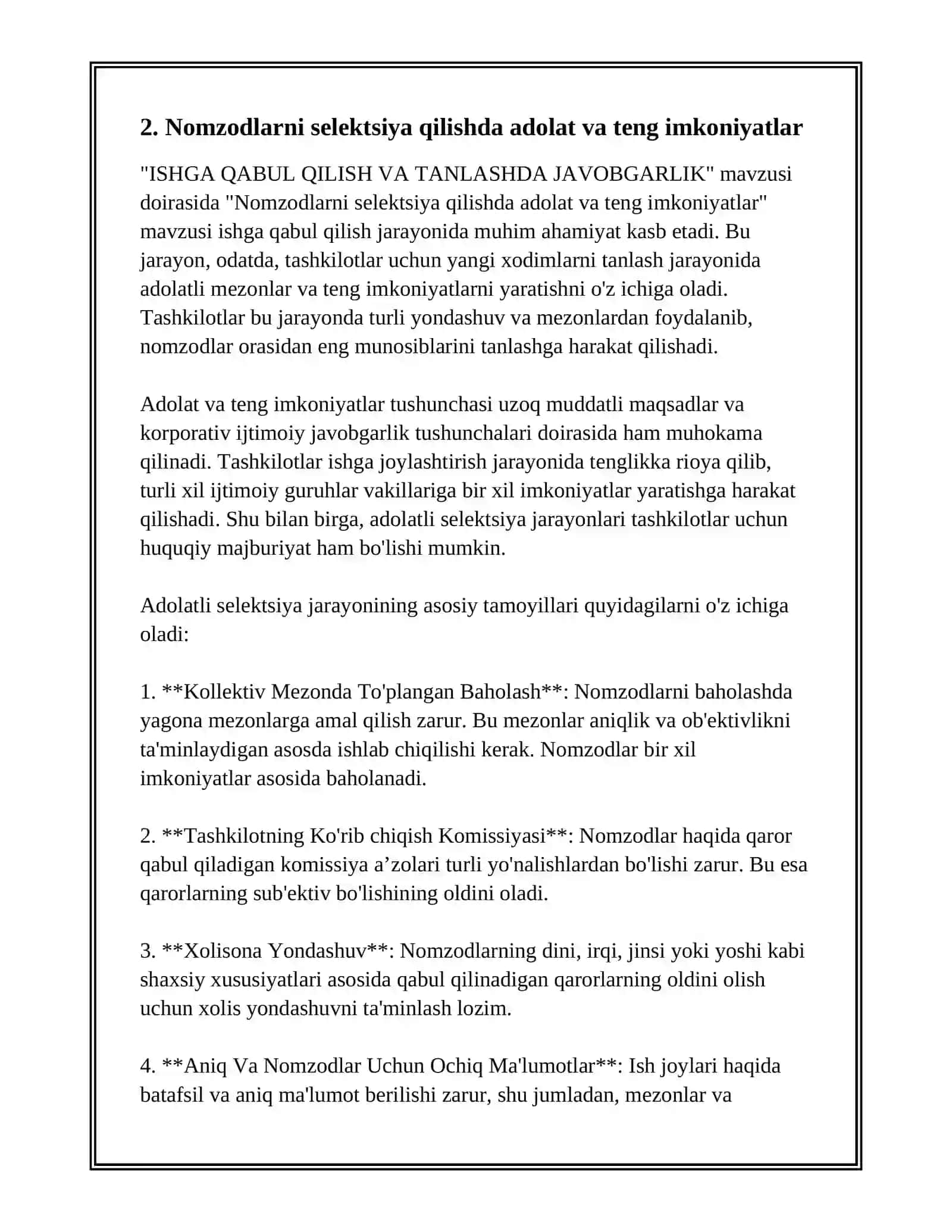 ISHGA QABUL QILISH VA TANLASHDA JAVOBGARLIK 4