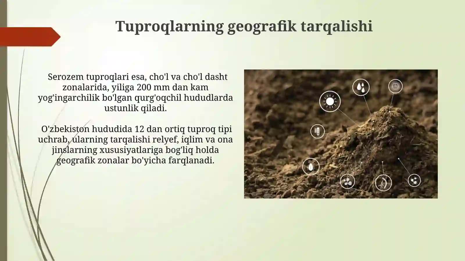 Tuproq turlarining nomlari va guruhlari 4