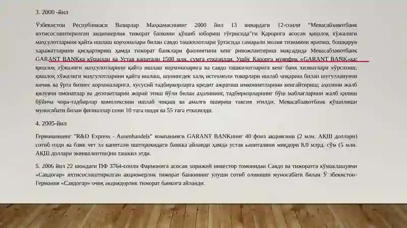 GARANT BANK 4