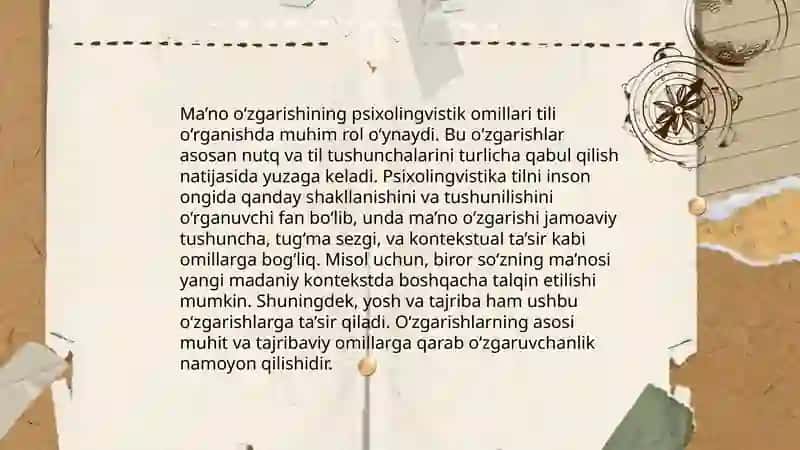 So‘z ma’nosini o‘zgartirishning psixolingvistik asoslari 4