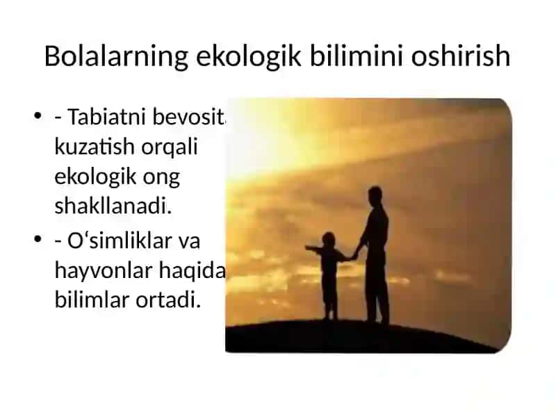 Ota-onalar bilan tabiatga ekskursiyalar tashkil etishning mohiyati 4