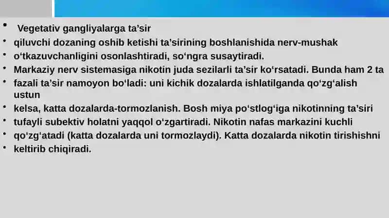 Parkinson kasalligini davolashda ishlatiladigan dori vositalari 4