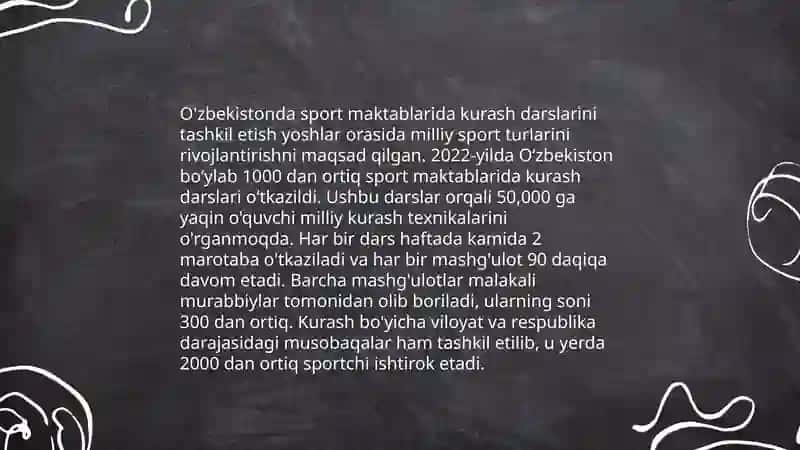 Sport maktablarida kurashchilarni tayyorlashning tashkiliy-uslubiy xususiyatlari 4