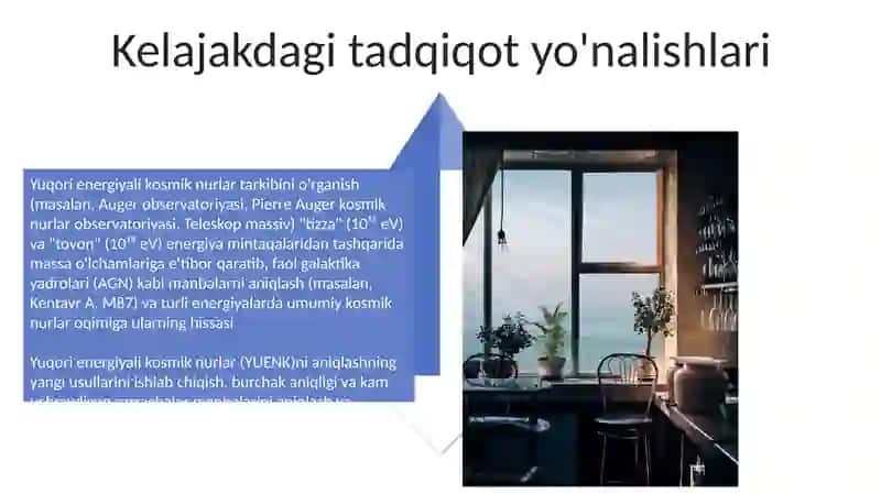 Koinot nurlari. Koinot nurlarining manbalari va kimyoviy tarkibi 4